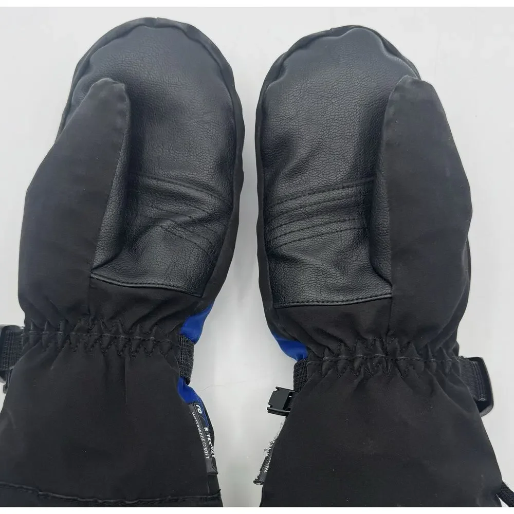 Reusch Lando R-Tex XT Junior Ski Mittens Size M Down Heater Pocket 7-10 yrs Snow